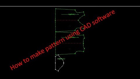 Pattern making (Tuka Cad) Part-1, How to make pattern using Tuka Cad