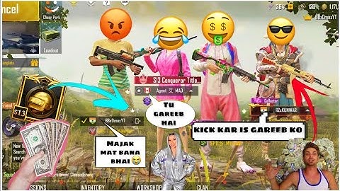 random players call me noob and I challenge for 1vs1tdm room