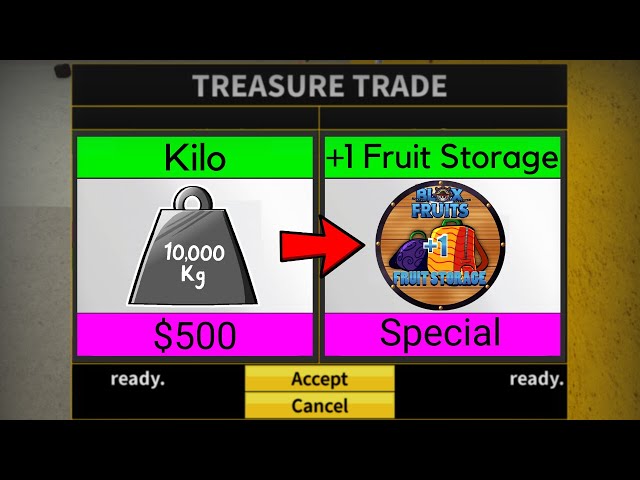 Kilo To Fruit Storage Gamepass! Blox Fruits 