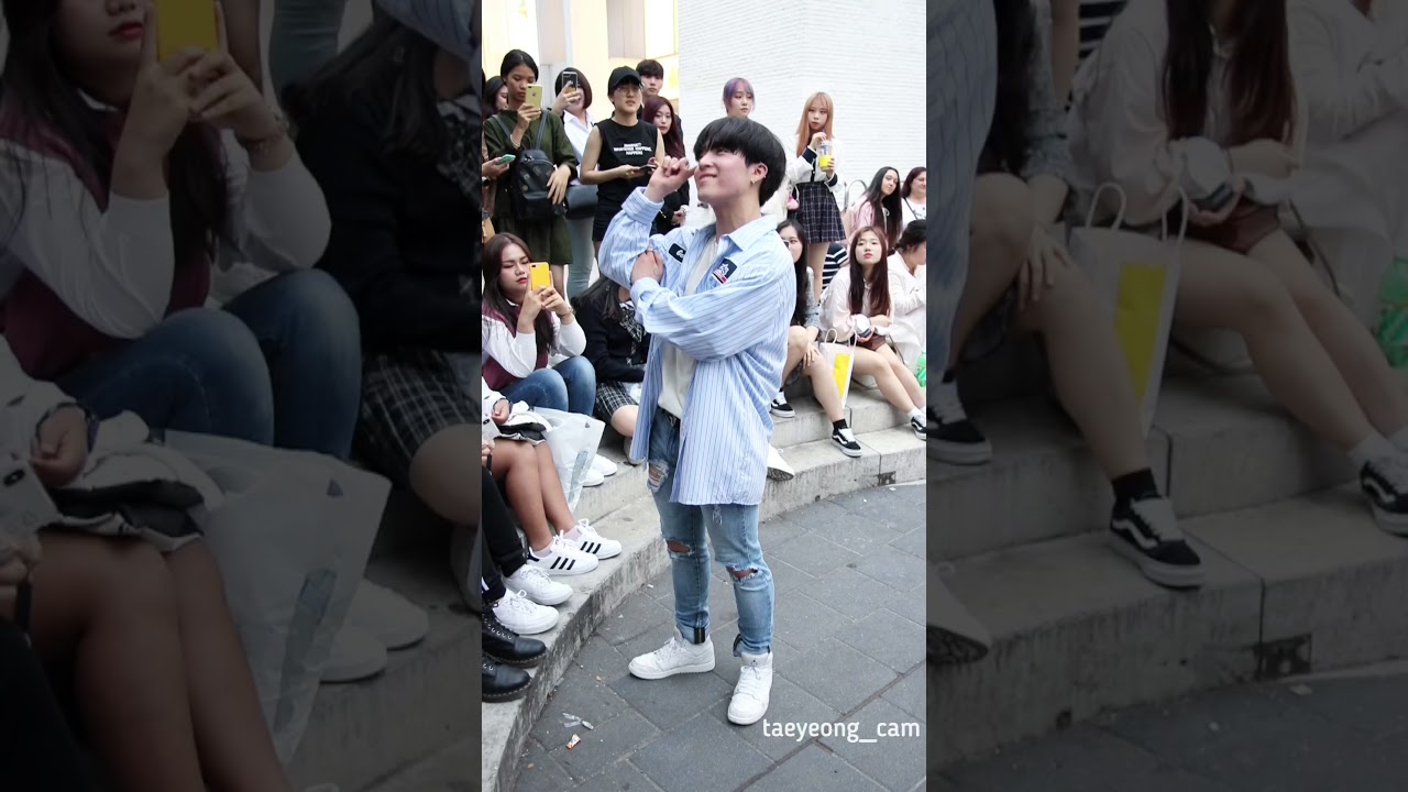 180515 이태영 taeyeong 홍대공연 / IKON (아이콘) - 사랑을했다 (love scenario)  2차