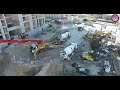 Betoniranje temeljne ploče POS -100 (275 m³) na hotelu Cruiser, 20.11.2021