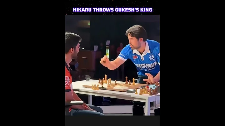 HIKARU THROWS GUKESH'S KING 👑