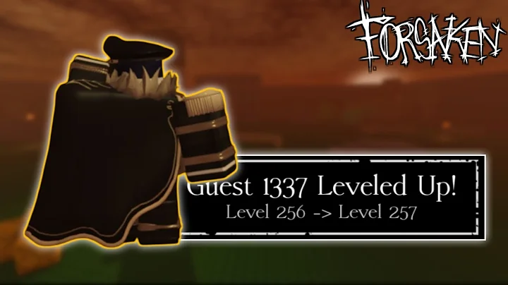 Guest Level 257 and Still Bad? | Guest 1337 Gameplay | Forsaken