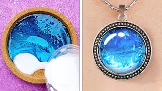 28 Stunning Resin Decor And Jewelry DIYs That Will Save Your Money