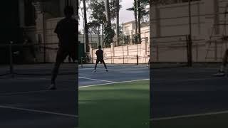 Strike shot ! #tenniscoach and social in hcm city