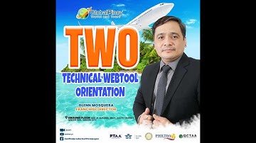 GPTT TWO TECHNICAL WEBTOOL ORIENTATION