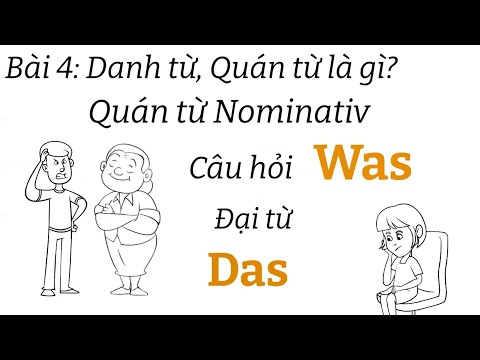 Ngữ pháp tiếng đức A1.1 | Bài 4 | Danh từ/ Quán từ tiếng đức | Artikel Nominativ | Mít học tiếng đức