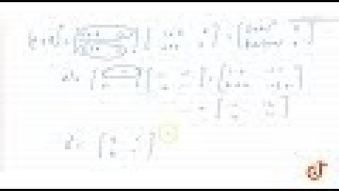 JEE MAINS 2018 If `A=[1-1 2 1],B=[a1b-1]a n d(A+B)^2=A^2+B^2+2A B ,`  then `a=-1`  (b) `a=1`  (c...