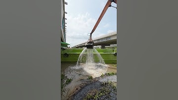 Múc nước gầm cầu Ba Lai | Cầu phụ cầu Rạch Miễu 2 | MAI TIỀN GIANG #short #1861