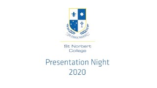 St Norbert College Presentation Night 2020