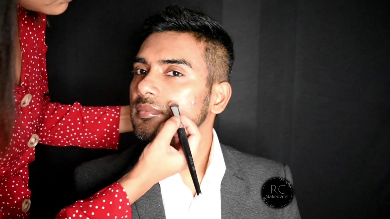 Makeup for men male grooming makeup tutorial for men YouTube