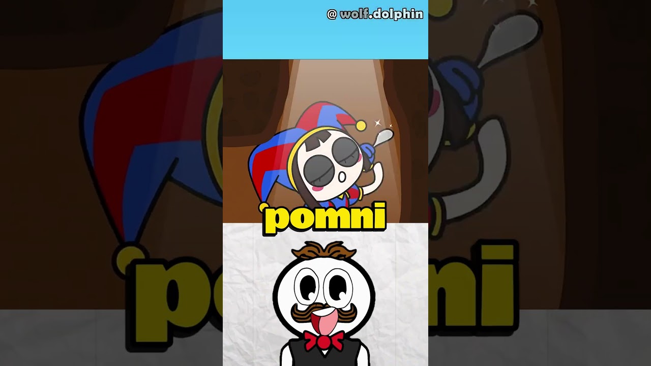 Ayuda a Pomni a Escapar / Créditos a wolf and dolphin