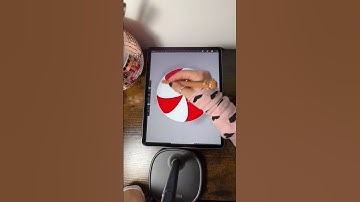 Procreate 3D writing Candy Effect (Letters Candy cane Effect) Tutorial & file