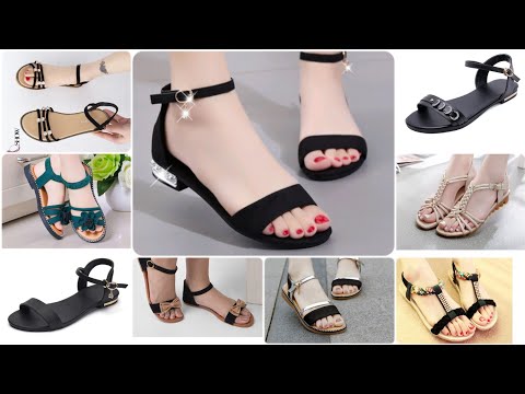 summer collection of flat sandals for girl's // new collection of sandals for Eid //stylish sandals