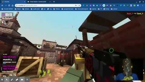 Wheel decide (Krunker.io part 3) we have a hacker