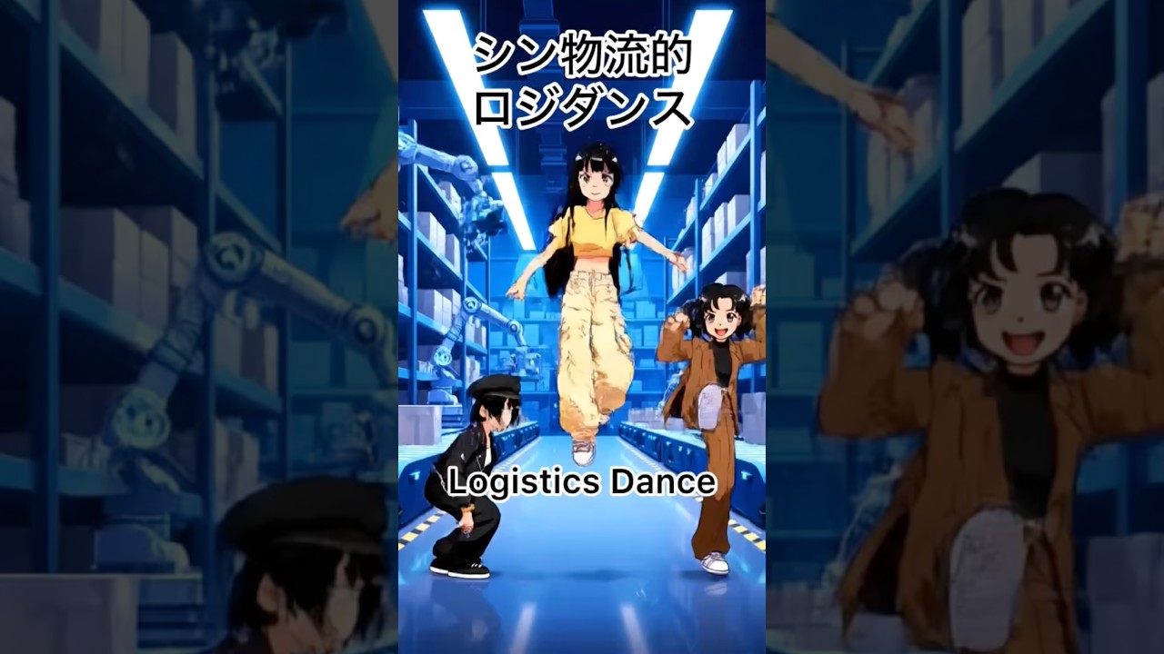 【シン物流ロジダンス】#物流#ダンス#アニメ#animation #shorts