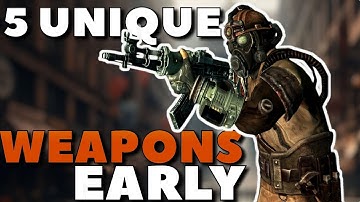 Fallout 3 - 5 Early Unique Weapons