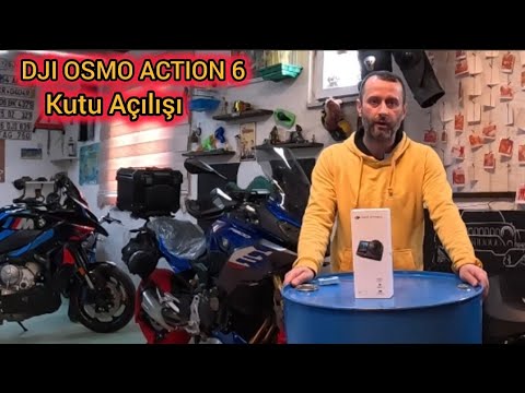 DJI Osmo Action 6 Kutu Açılışı kutunun içinden Dikkat çeken yenilikler ve ilk yorumlar