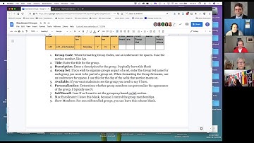 99: Blackboard Groups: You want to use them
