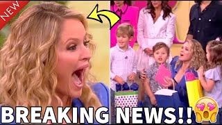 Sara Haines' Birthday Surprise: Husband and Three Kids Make 'The View' a Memorable Celebration!