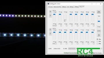 RC4 Wireless Pixel Controllers - Magic DMXpix ColorMatch™ Using RC4MagicPC Software