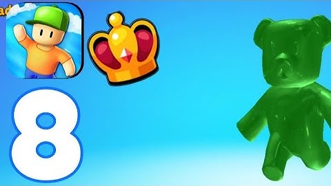 Stumble Guys - Gameplay Walkthrough Part 8 - Crown Win: 8 (iOS, Android)