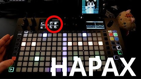 SQUARP HAPAX BOOT CAMP PT 1. Basic Step Sequencing // Squarp Hapax Tutorial