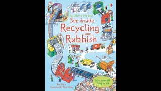 See Inside Recycling and Rubbish Usborne