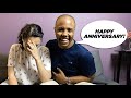 We react to our wedding album  nandy  aaron wedding anniversary special