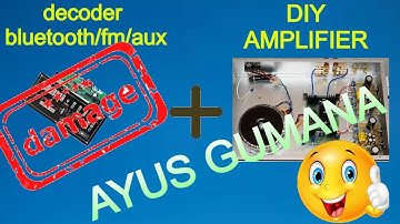 HOW TO REUSE BROKEN AUDIO DECODER  (TAGALOG)