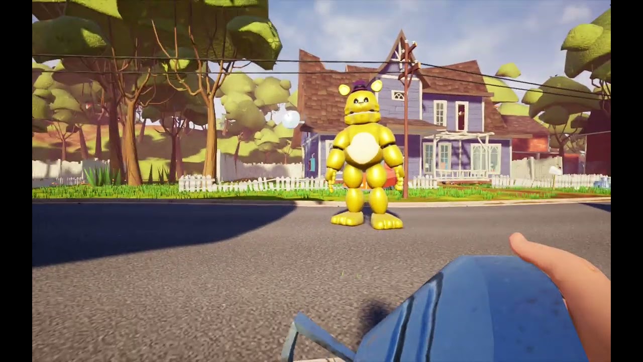 Hello Neighbor Fredbear ragebaiting