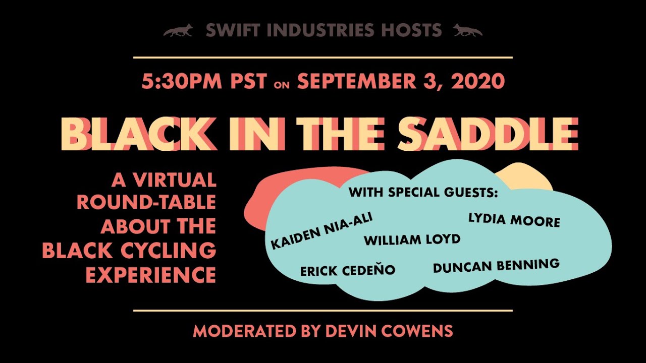 Black in the Saddle: A Virtual Roundtable about the Black Cycling Experience