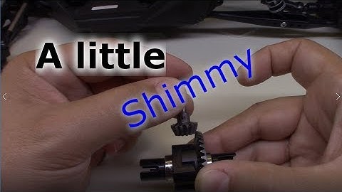 R/C Differential Gear Setup and Shimming