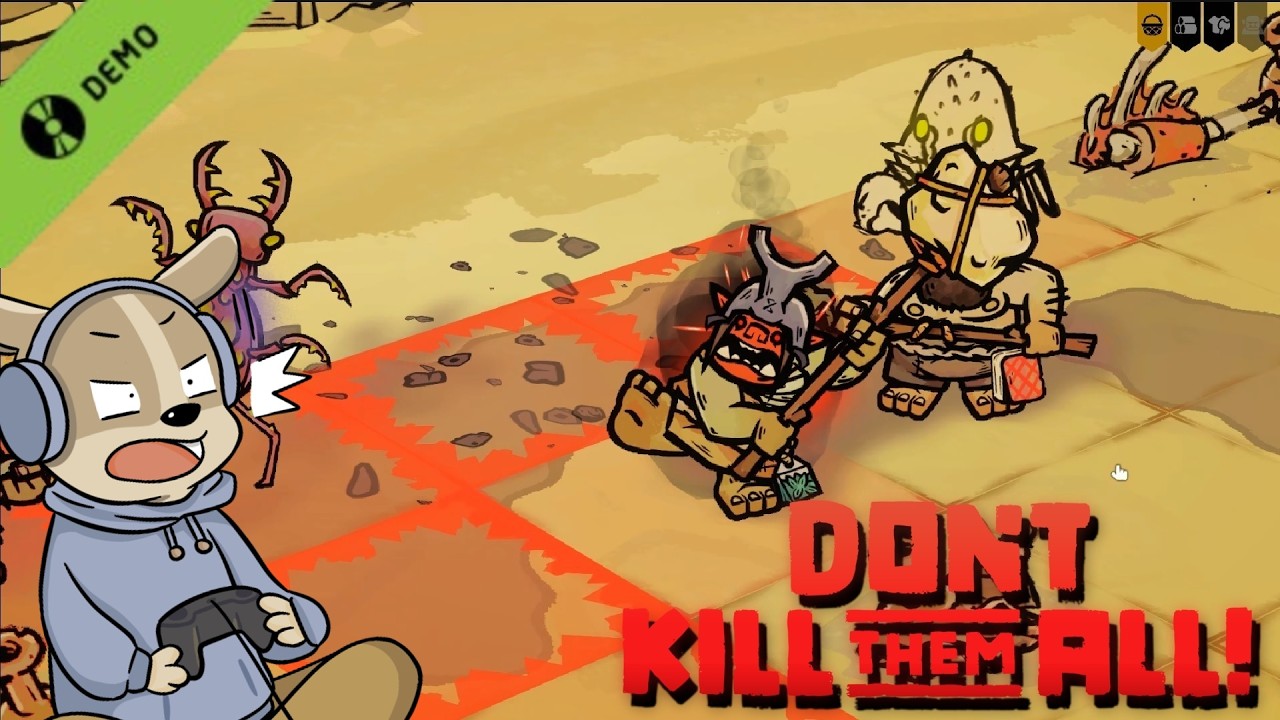 DON'T KILL THEM ALL Steam Next Fest Demo Preview Gameplay playthrough   [NO COMMENTARY]
