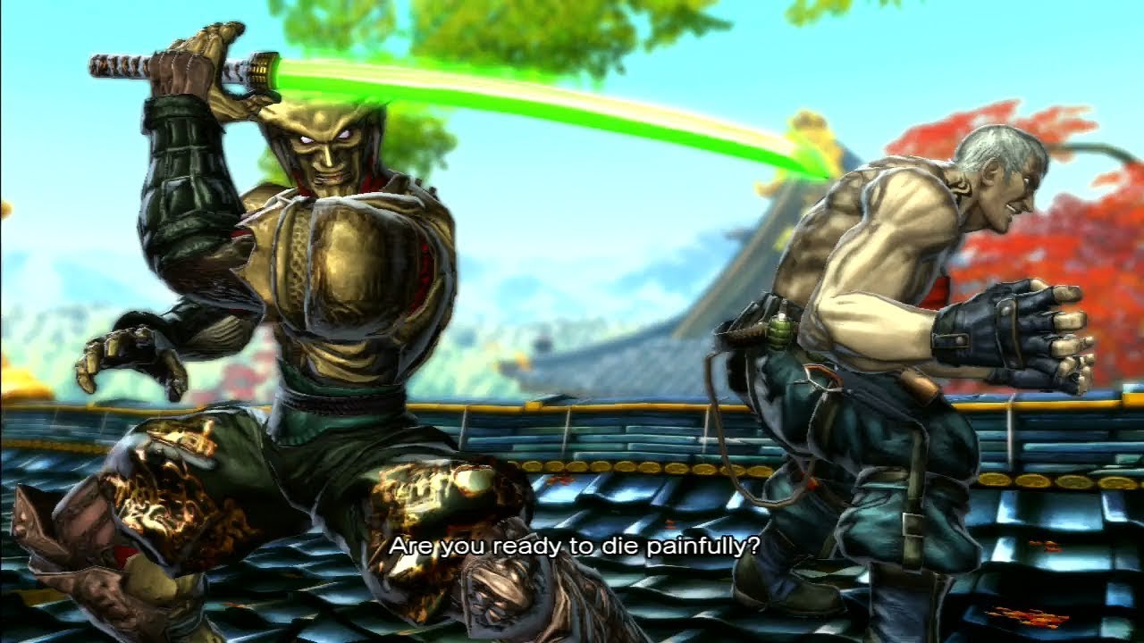 Street Fighter X Tekken Playthrough - Yoshimitsu and Bryan Fury (Team JusticeXPsycho-Pass)