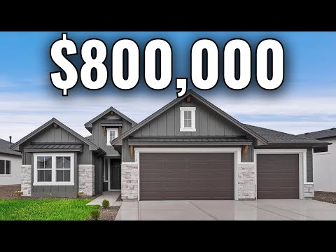 New Home Tour Meridian, Idaho | Tresidio Homes | Oakwood Estates