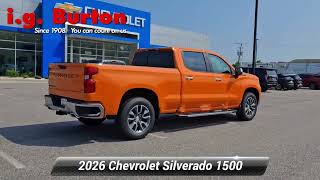 New 2026 Chevrolet Silverado 1500 4WD Crew Cab Standard Bed LT, Berlin, MD B26-1705