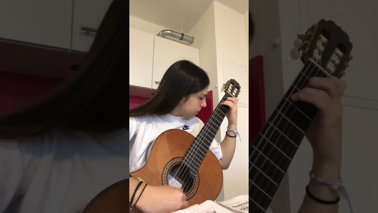 Practicing “Le Départ” by Napoleon Coste😊