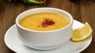 Sadece 2 Malzemeyle Kolay Lokanta Usulü Mercimek Çorbası/ Glutensiz