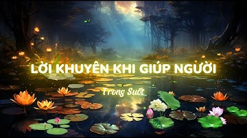 Bài hát: LỜI KHUYÊN KHI GIÚP NGƯỜI | Trong Suốt