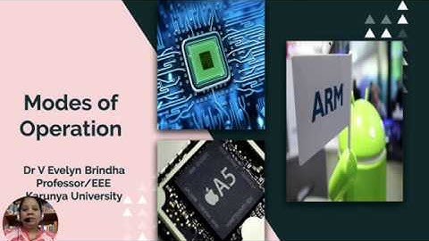 ARM Modes of Operation