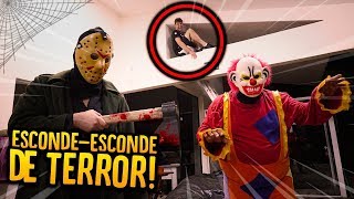 ESCONDE-ESCONDE COM DISFARCE DE TERROR!! ( REALISTA ) [ REZENDE EVIL ]