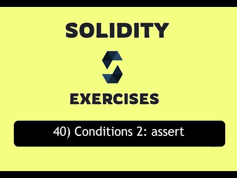 40- Condition checking 2: assert