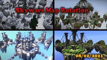 New maps!!! | August 2021 Skywars Map Rotation