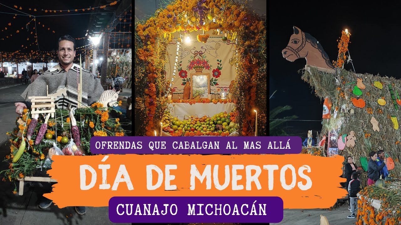La Tradición más Bonita de Michoacán Ofrendas con Caballitos de Madera Cuanajo Día de Muertos 2025