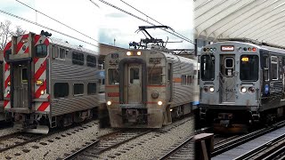 Railfanning Downtown Chicago 3/7/22