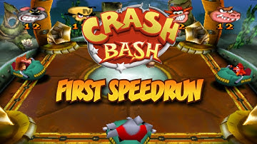 My First Speedrun Of Crash Bash 200%