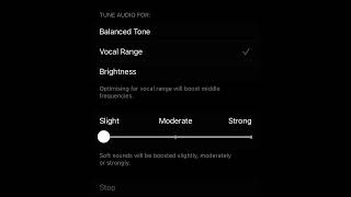 Headphone Accommodations Sample IPhone