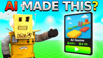 Can AI Create a VIRAL Roblox Game?