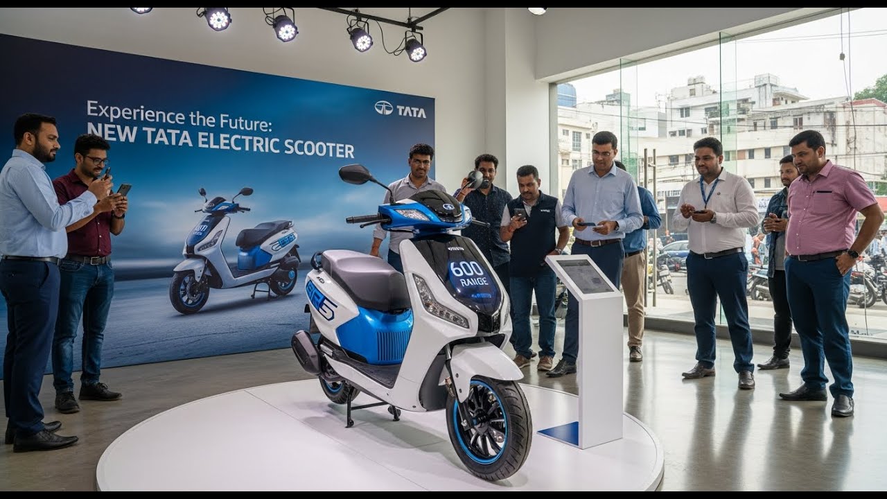 2026 NEW Tata  Electric Scooter 😱 | 600KM Range | Ola–Ather की छुट्टी!
